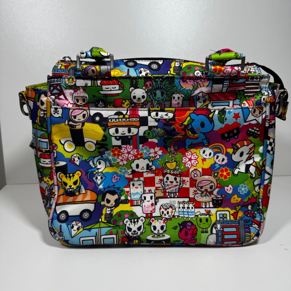 Tokidoki x Ju-Ju-Be Be Classy Sushi Cars Tote Satchel Diaper Bag Purse Kawaii - Picture 4 of 12
